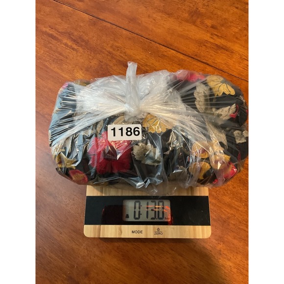 Susan Graver Black Embroidered Floral L Long Sleeve Bell Sleeve Tunic Top Large - Picture 11 of 11